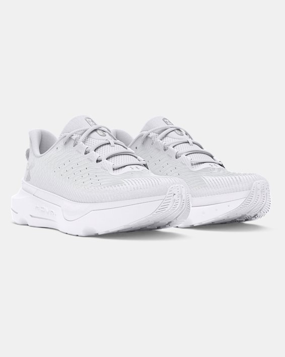 Women's UA Infinite Pro Running Shoes in White image number 3